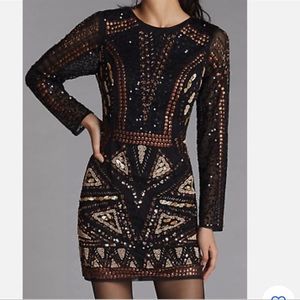OPEN TO ALL/ANY OFFERS! NWOT Anthropologie Let Me Be Beaded Dress (M)